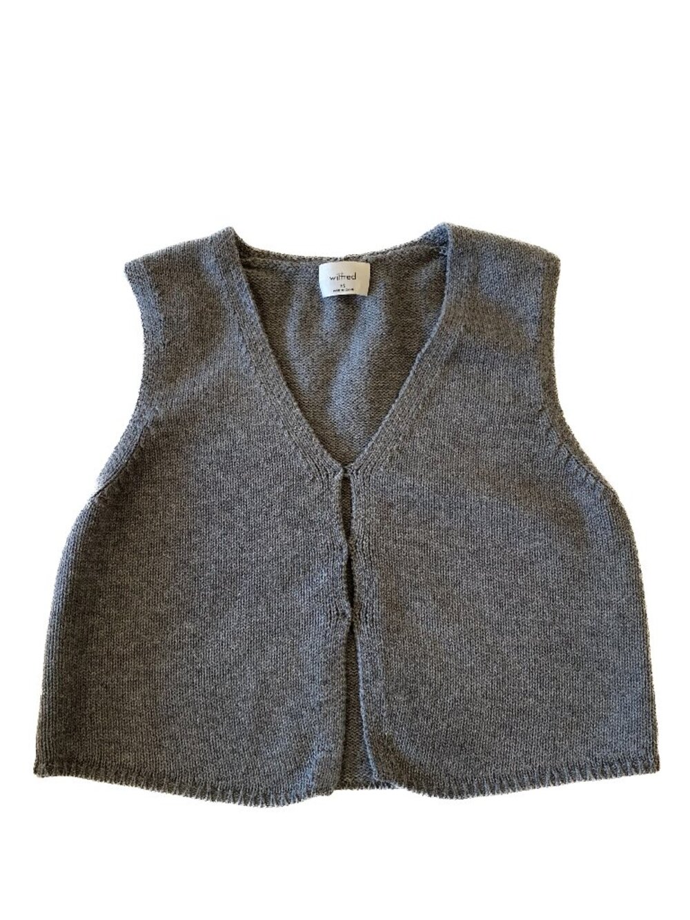 Aritzia Wool & Cotton Vest Size XS